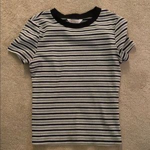 No Boundaries Striped Short sleeve